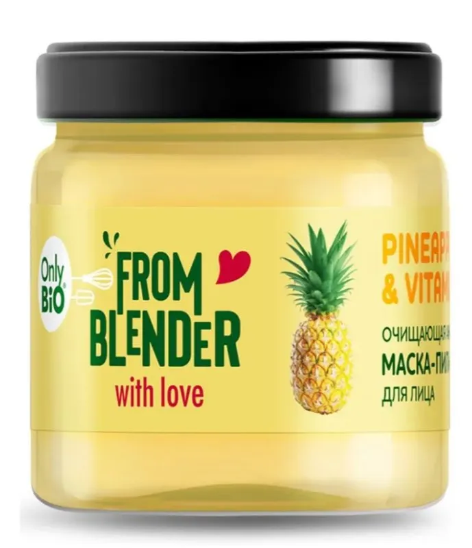 ONLY BIO From Blender маска-пилинг д/лица очищающая ананасовая 40мл