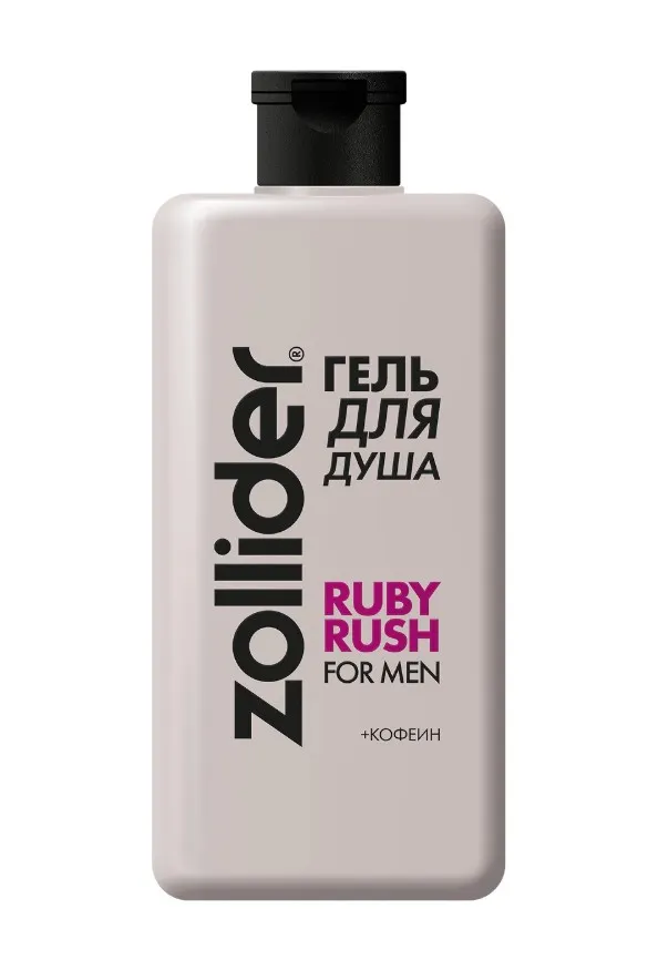 ZOLLIDER гель д/душа ruby rush for men 370мл