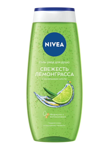 NIVEA гель-уход д/душа свежесть лемонграсса 250мл 81067