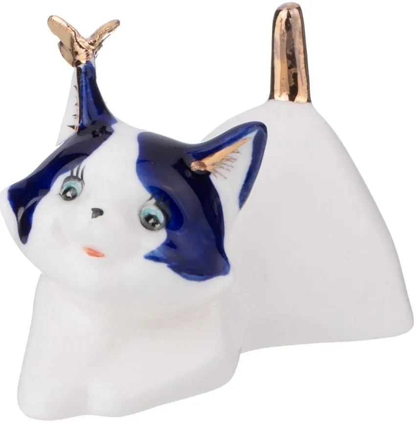 Фигурка кошка 6,3*4*4,5см 101-1168