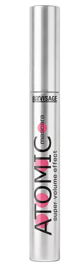 LUXVISAGE тушь д/ресниц atomic super volume effect черная 8мл