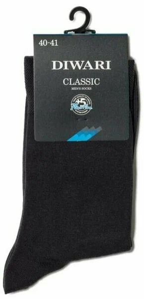 DIWARI носки мужские classic 5С-08СП 000 черный р.27