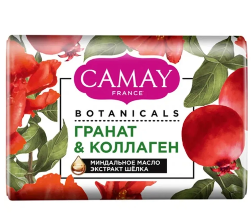 CAMAY мыло туалетное botanicals цветы граната 85г                                                  