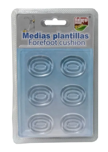 Подкладки под пятки силиконовые ED25421