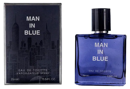 BODY LUXURIES туалетная вода д/мужчин man In blue 25мл