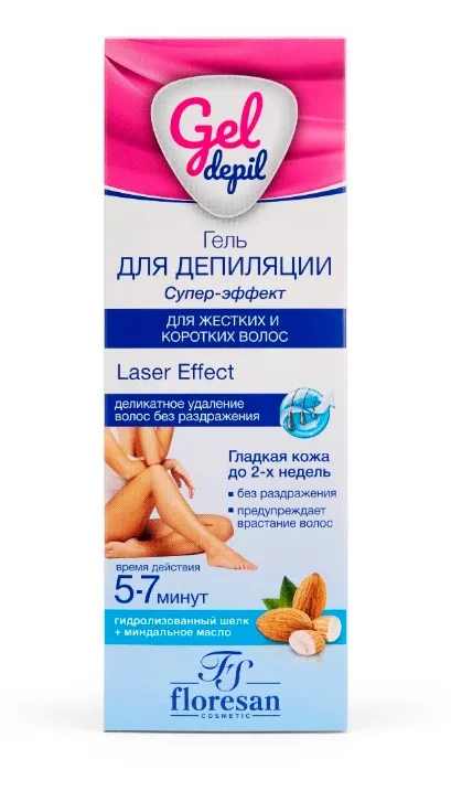 ФЛОРЕСАН гель д/депиляции супер-эффект 100мл Ф-605
