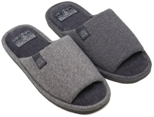 LUCKY LAND обувь домашняя мужская пантолеты 4378 M-CH-O р.45