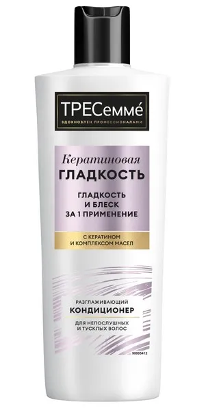 TRESEMME кондиционер д/волос разглаживающий keratin smooth 400мл