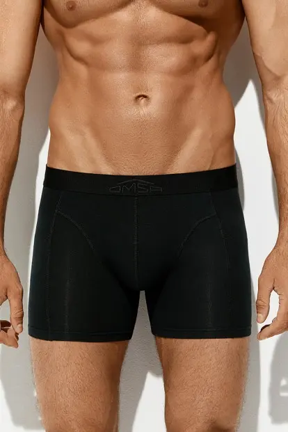 OMSA боксеры удлиненные с открытой резинкой B_OmB 1250 nero р.54/3XL