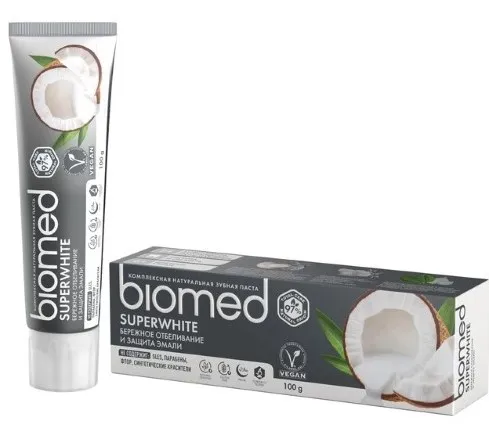 BIOMED паста зубная superwhite 100г