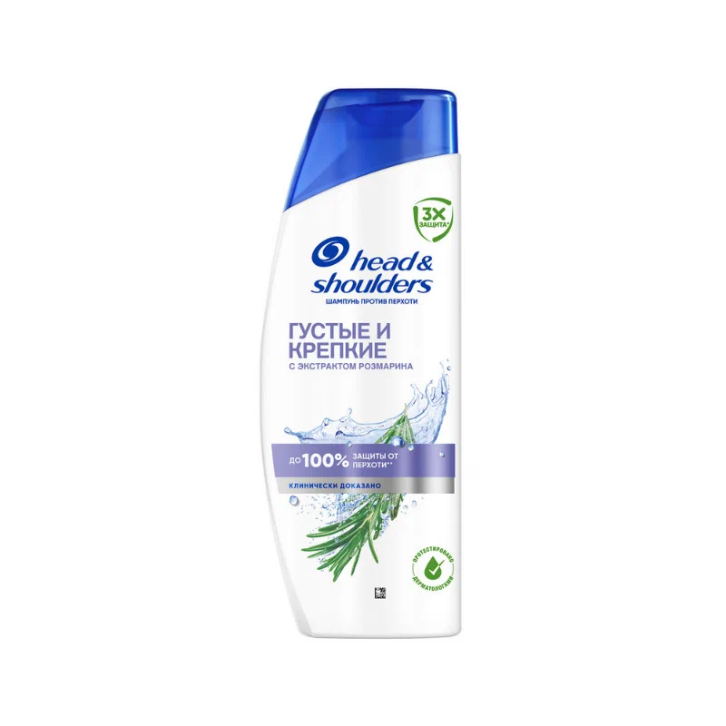 HEAD&SHOULDERS шампунь д/волос против перхоти густые и крепкие 360мл
