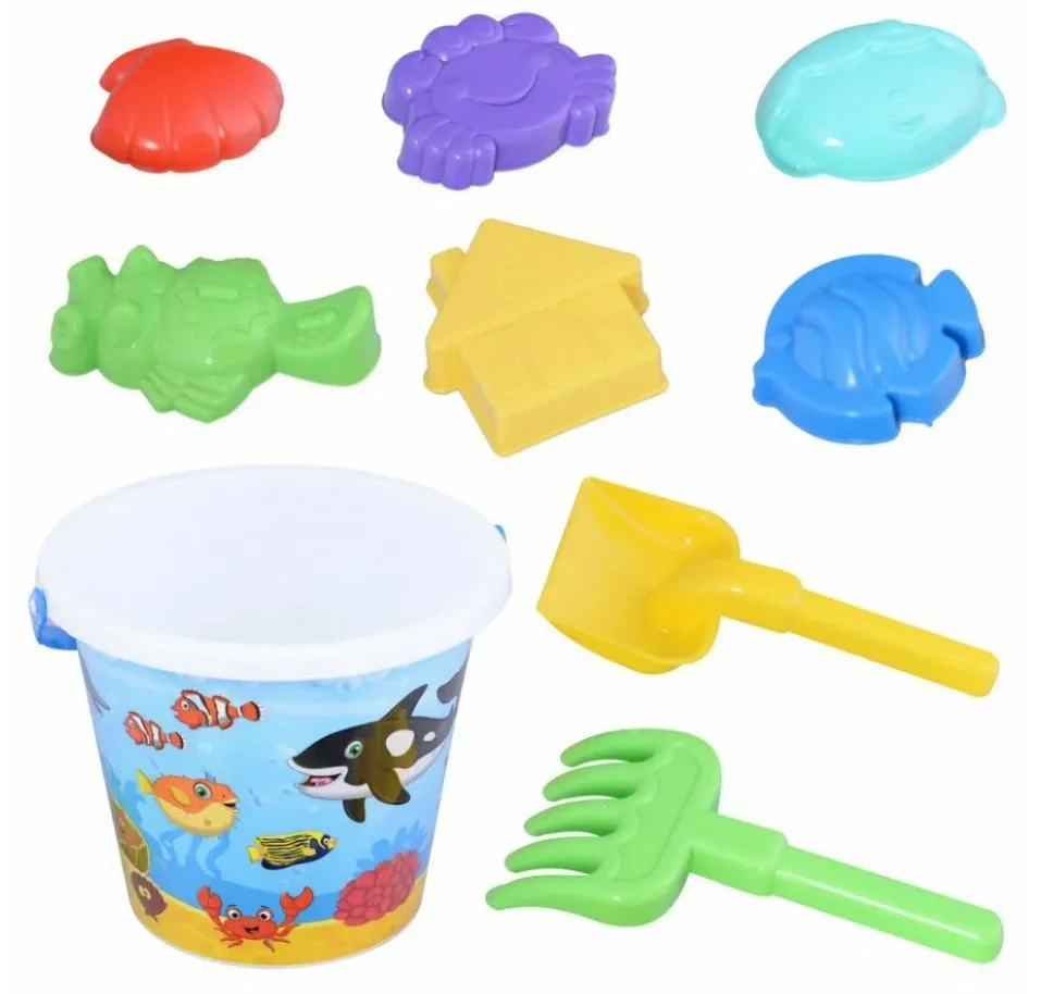 Набор д/песочницы рыбки 9пред МТ90-220