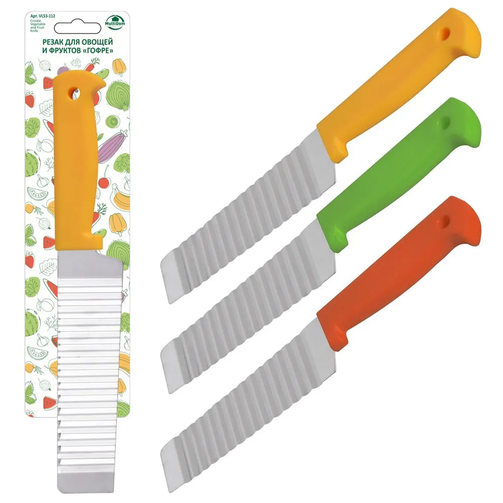 Резак д/овощей и фруктов гофре VL53-112