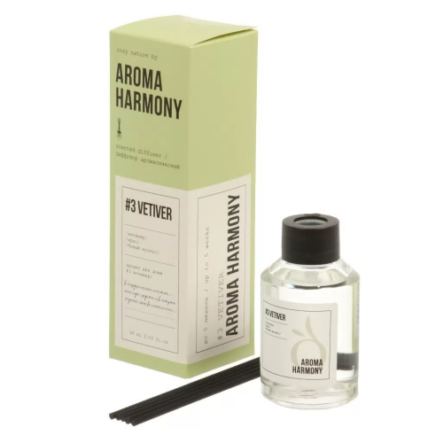 AROMA HARMONY диффузор ароматический №3 vetiver 60мл