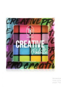 TRIUMPH палетка теней creative palette т.01
