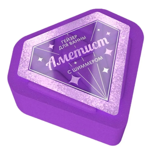 FABRIK COSMETOLOGY гейзер д/ванн бурлящий с шиммером аметист 110г