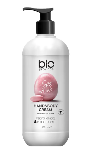 BIOPROVINCE крем д/рук и тела питание и увлажнение 500мл
