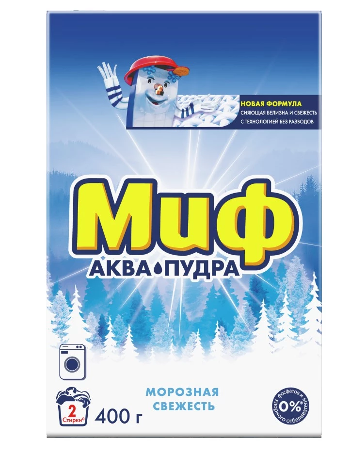 МИФ порошок стир automat морозная свежесть 400г