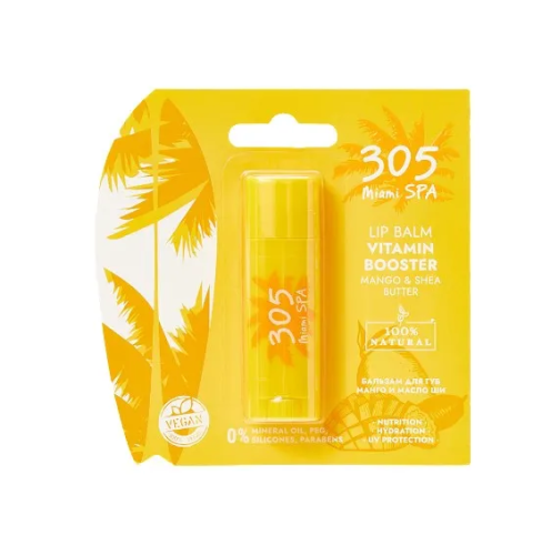 305 MIAMI SPA бальзам д/губ манго и масло ши 4,8г
