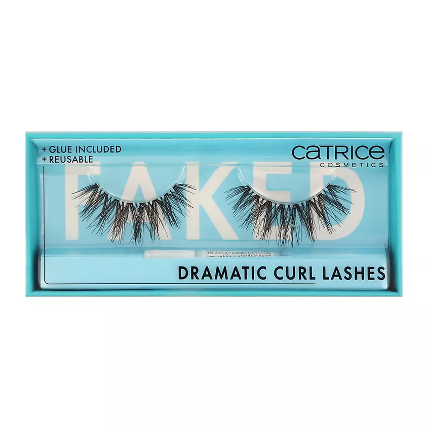 CATRICE ресницы накладные faked dramatic curl lashes_