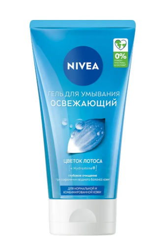 NIVEA VISAGE гель д/умывания д/нормальной кожи освежающий 150мл 81151