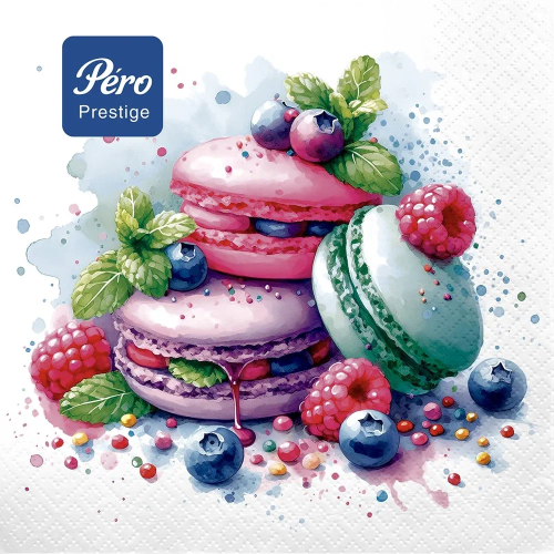 PERO Prestige салфетки столовые фантазия 3сл. 33*33см 20шт