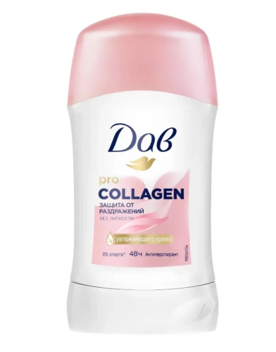 ДАВ антиперспирант жен. pro- collagen 40мл стик