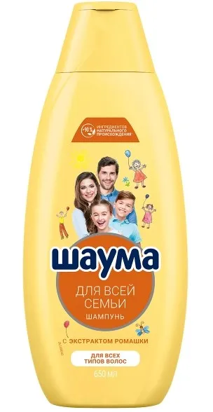 ШАУМА шампунь д/волос д/всей семьи 650мл