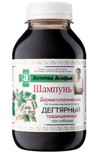 АПТЕЧКА АГАФЬИ шампунь д/волос дегтярный традиционный 300мл