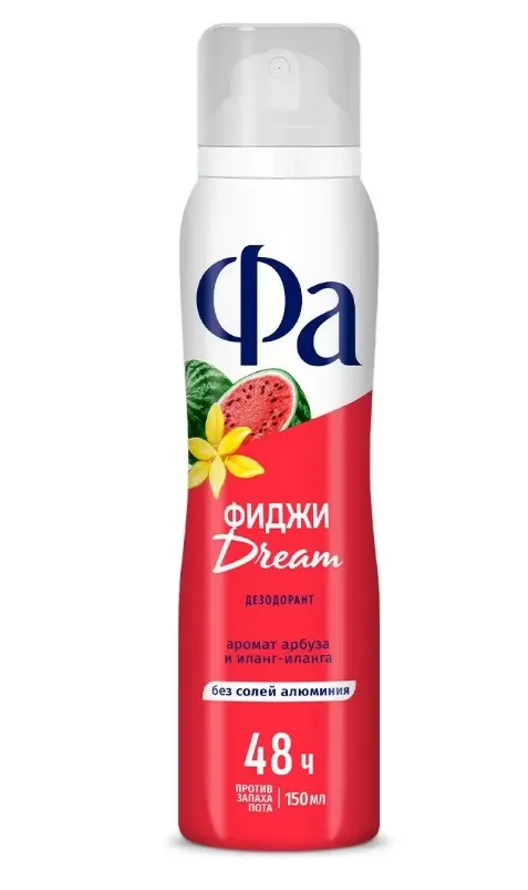 FA антиперспирант жен. ритмы острова фиджи dream 150мл спрей