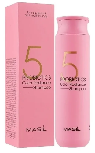 MASIL шампунь д/волос с пробиотиками для защиты цвета 5 Probiotics color radiance 300мл