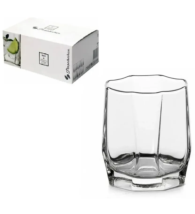 PASABAHCE Hisar набор стаканов д/сока 210мл 6шт 42856