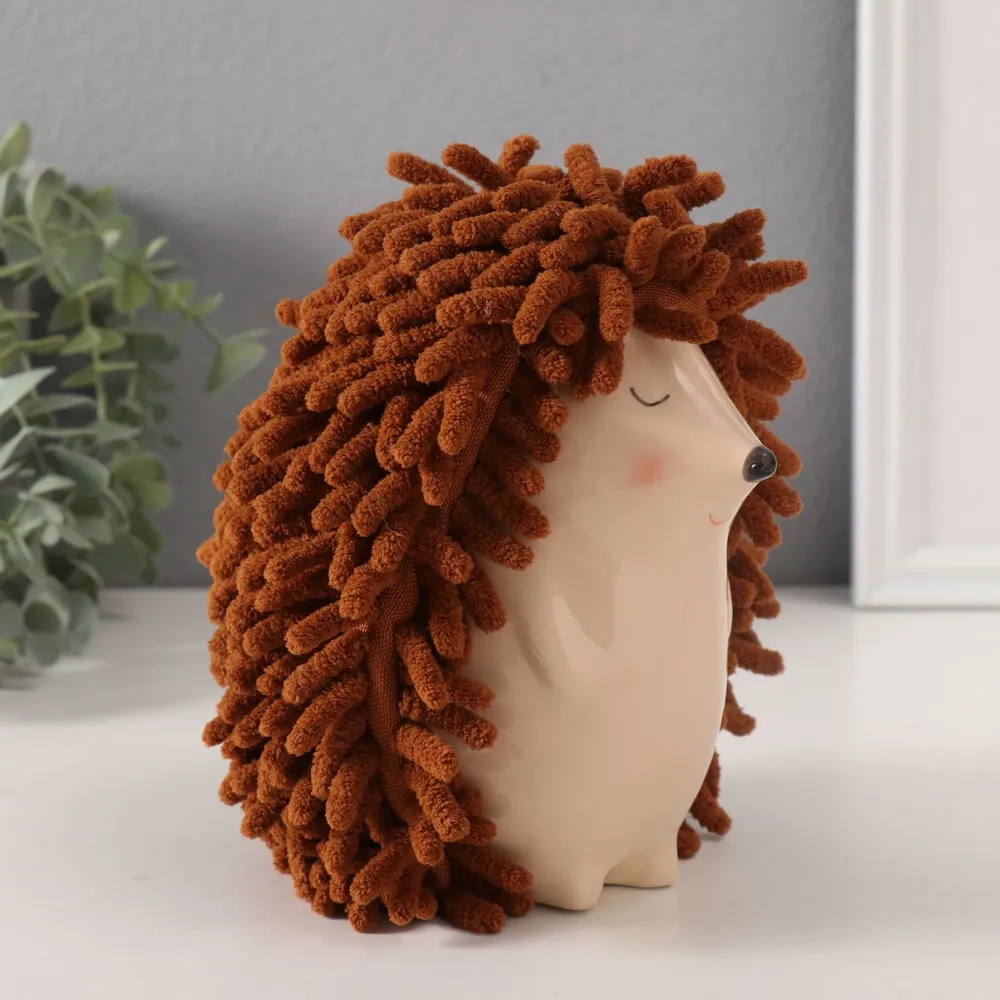 Копилка керамика ежик 12,2*14,5см 10327626