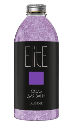 ELITE соль д/ванн лаванда 1200г