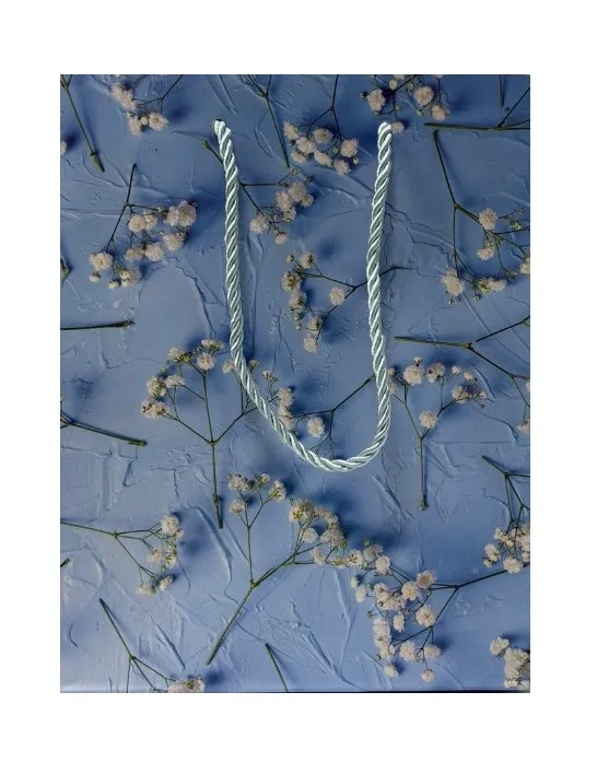 Пакет подарочный 18*23*10см Гипсофила ED0350