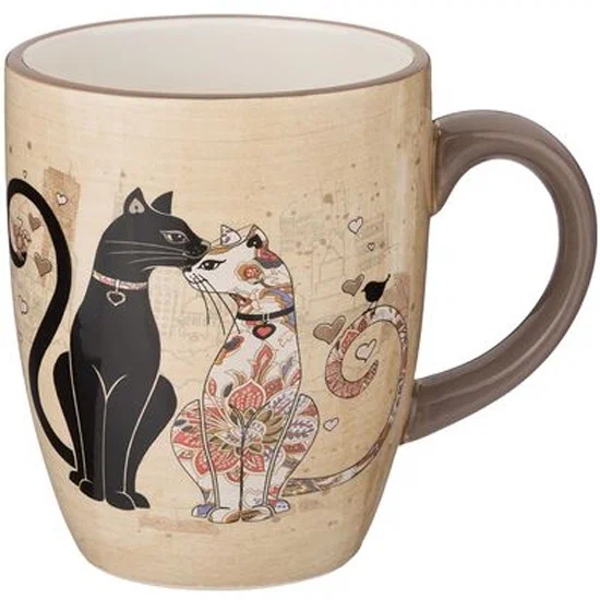 AGNESS Парижские коты кружка 300мл 358-1733