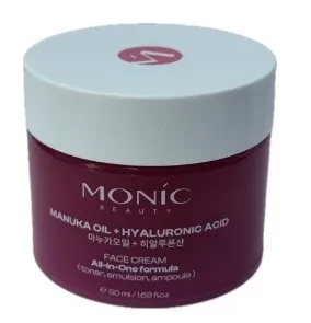 MONIC BEAUTY крем д/лица универсальный на 30 дней с маслом мануки и маслом жожоба 50мл