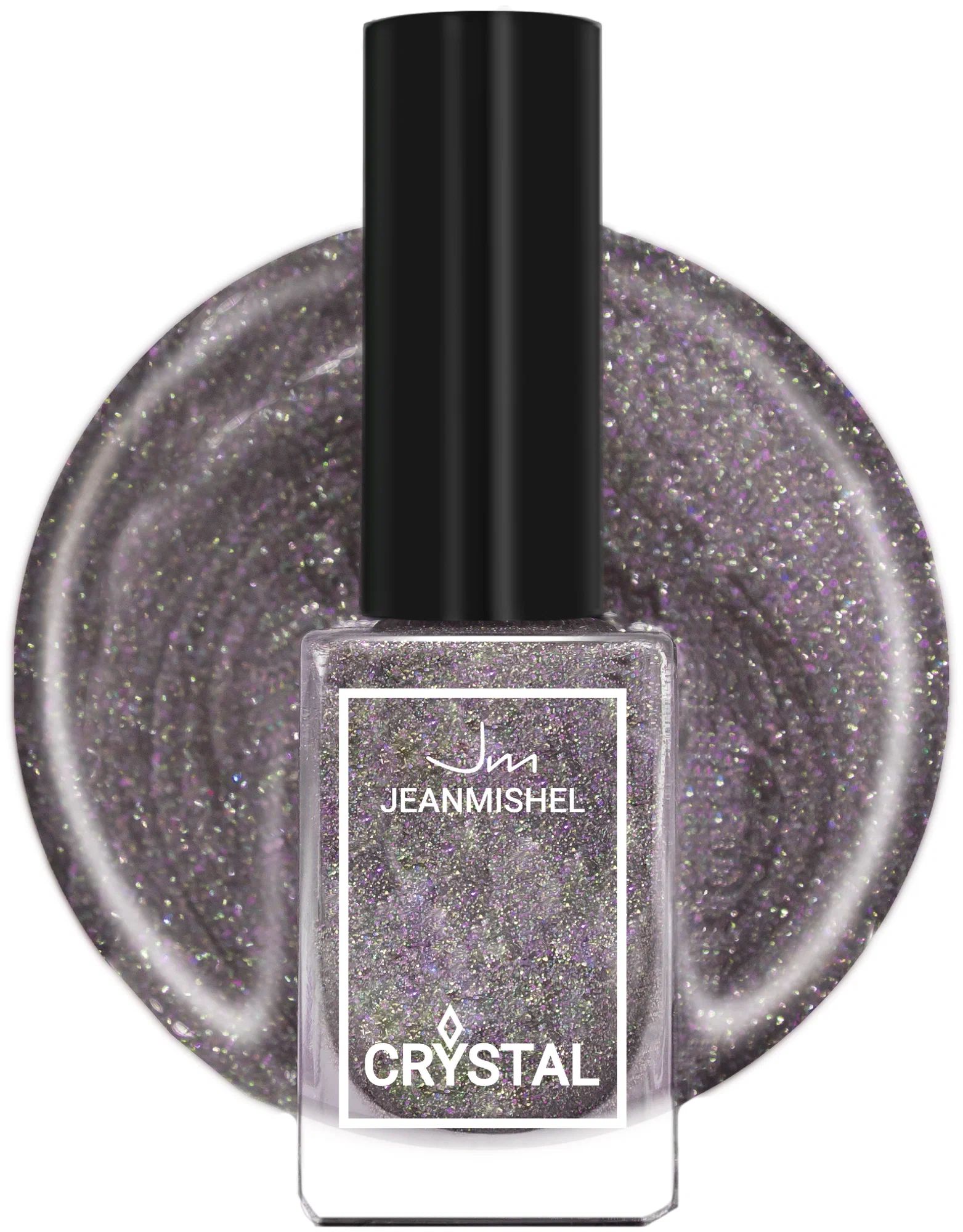 JEANMISHEL лак д/ногтей crystal с голографическим эффектом тон 708 6мл