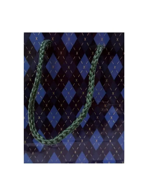 Пакет подарочный 12*15*6см клетка 6582764 (10)