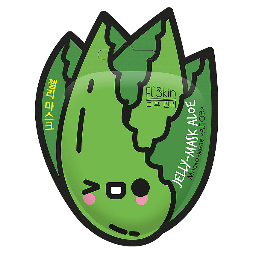 ELSKIN маска-желе д/лица алоэ 10г                                                                  