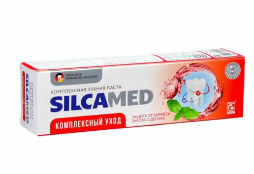 SILCAMED паста зубная комплексный уход 110гр
