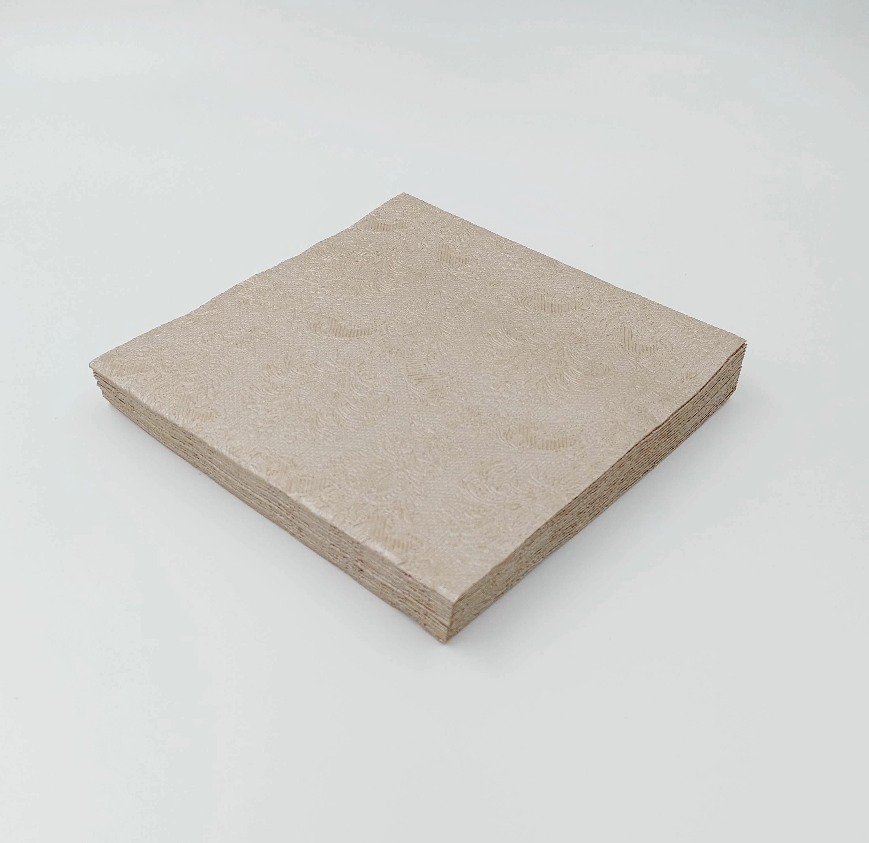 BOUQUET Art салфетки столовые барокко золотистый жемчуг 3сл. 33*33см 16шт