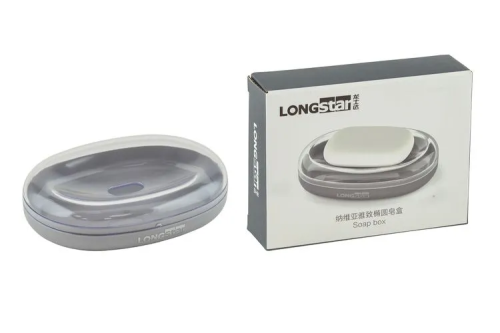LONGSTAR мыльница серая 2662-LJ