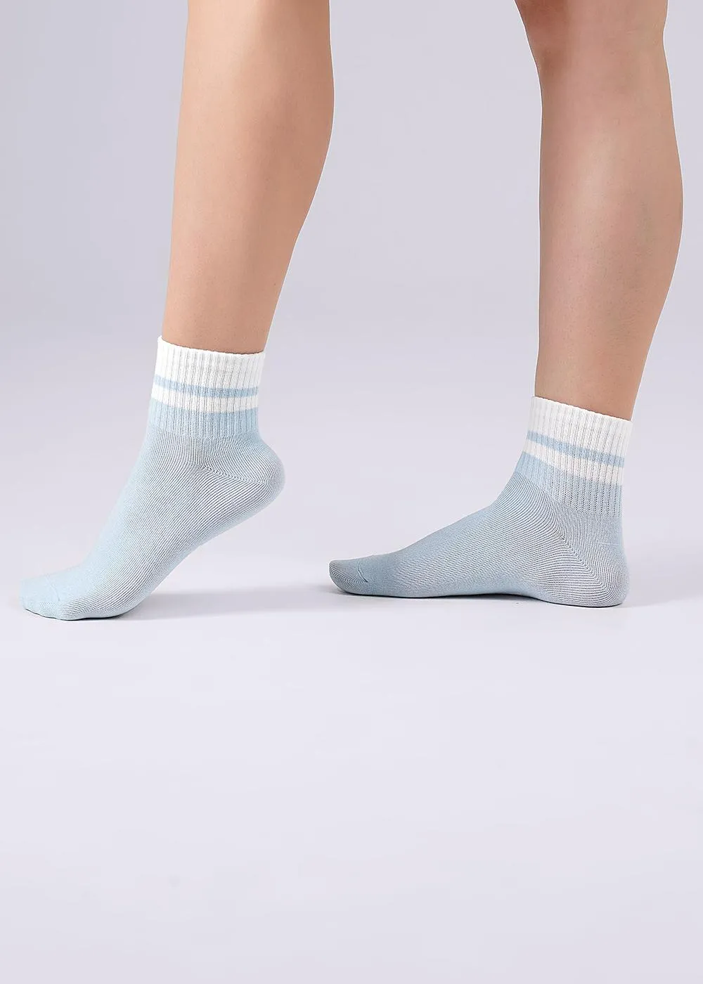 CLEVER носки женские market line L2000 св.голубой р.23