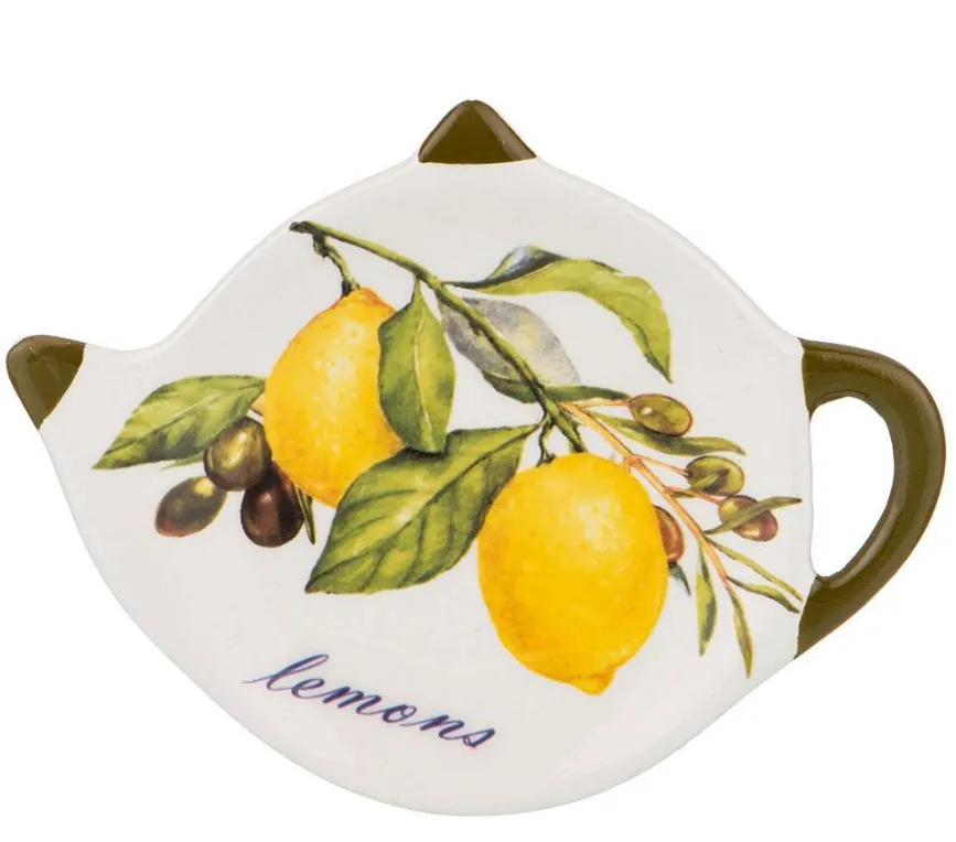 LEFARD Лемон три подставка под чайный пакетик 12*8,5см 358-1596