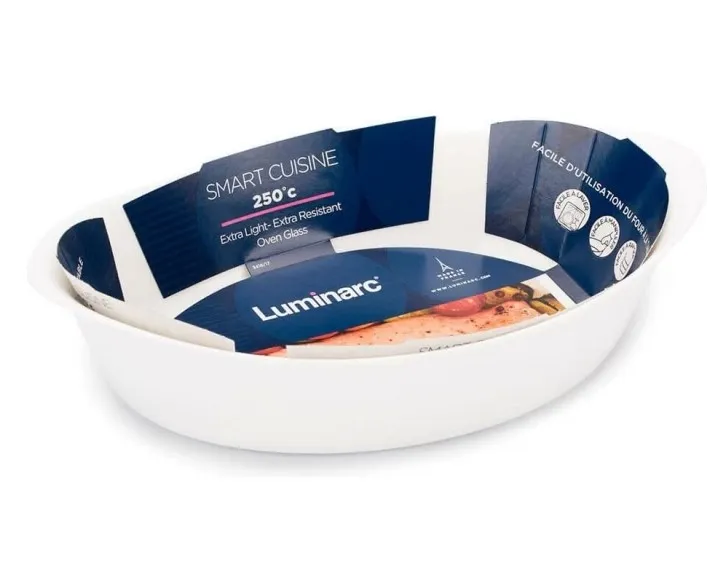 LUMINARC форма д/апекания смарт кузин овальная 25*15см
