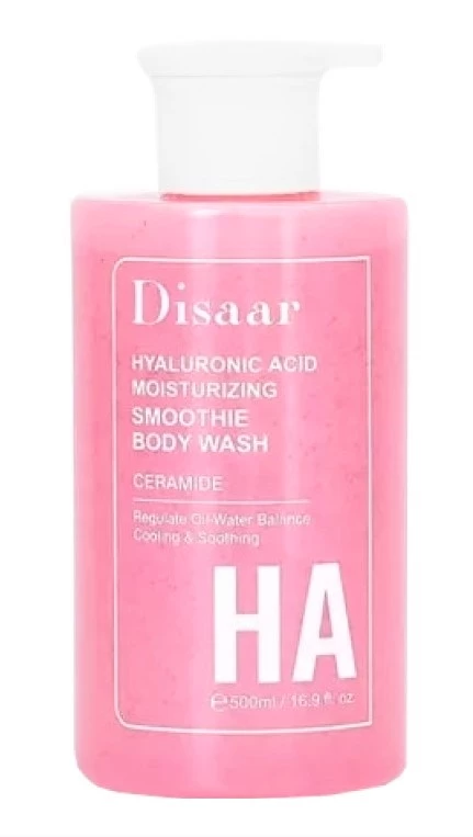 DISAAR гель д/душа с гиалуроновой кислотой увлажняющий hyaluronic acid moisturizing 500мл