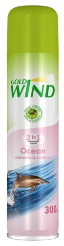 GOLD WIND освежитель воздуха океан 300мл (12)
