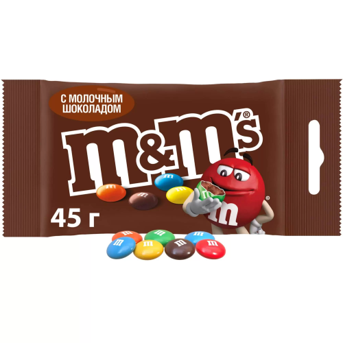 Драже M&M с шоколадом 45г;32