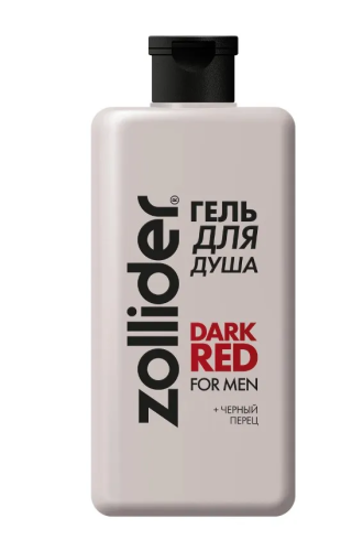 ZOLLIDER гель д/душа dark red for men 370мл